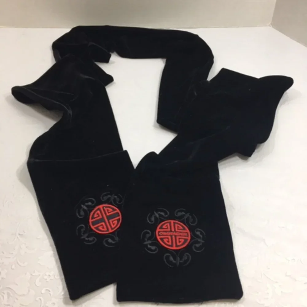 Oberemeyer Black Velvet Scarf